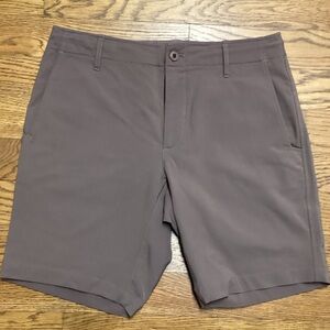 Outlier shorts. Size 32x9. Taupe